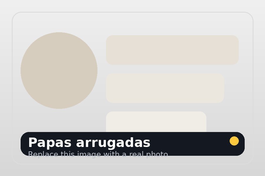 Papas arrugadas