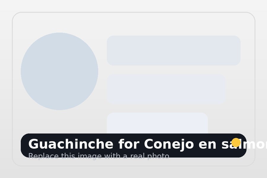 Restaurant for Conejo en salmorejo