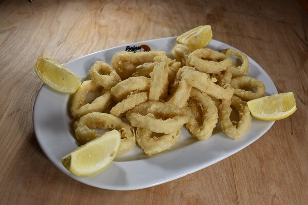 Calamares fritos in Tenerife